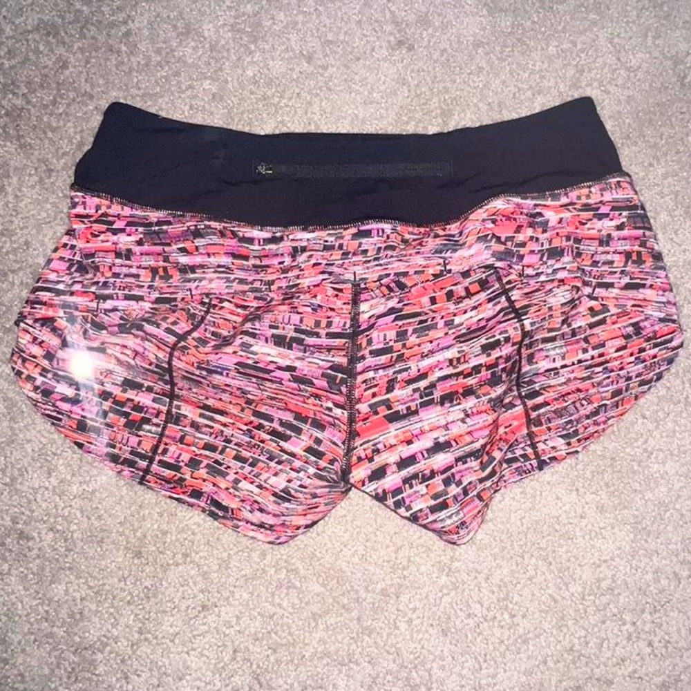 Multicolored lululemon shorts, again not sold anymore!